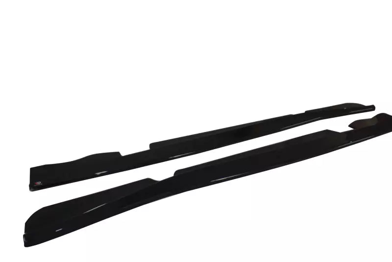 Maxton Design Seitenschweller (Paar) für Chevrolet Corvette C7 Hochglanz schwarz – Ansicht 4