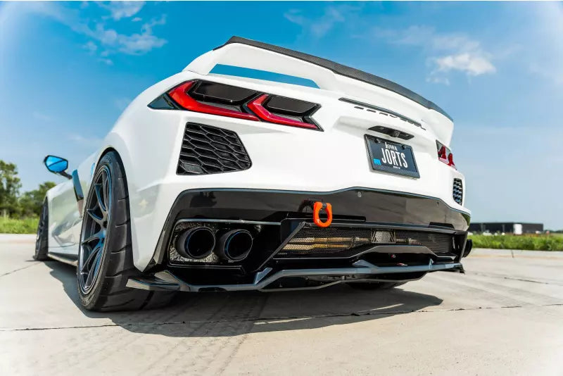 Maxton Design Heckdiffusor für Chevrolet Corvette C8 2020- Hochglanz schwarz – Ansicht 2