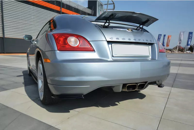 Maxton Design Diffusor Flaps für Chrysler Crossfire Hochglanz schwarz – Ansicht 1