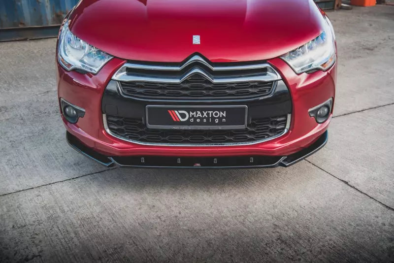Maxton Design Frontlippe für Citroen DS4 Hochglanz schwarz – Ansicht 2