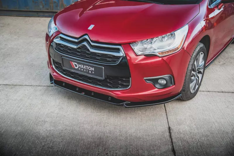 Maxton Design Frontlippe für Citroen DS4 Hochglanz schwarz – Ansicht 3