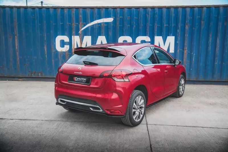 Maxton Design Seitenschweller (Paar) für Citroen DS4 Hochglanz schwarz – Ansicht 4