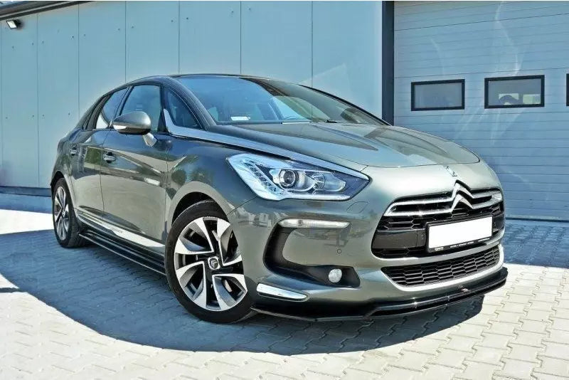 Maxton Design Frontlippe V.3 für Citroen DS5 Facelift Hochglanz schwarz – Ansicht 1