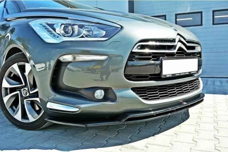 Maxton Design Frontlippe V.3 für Citroen DS5 Facelift Hochglanz schwarz – Ansicht 2