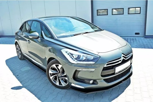 Maxton Design Frontlippe V.2 für Citroen DS5 Facelift Hochglanz schwarz – Ansicht 1