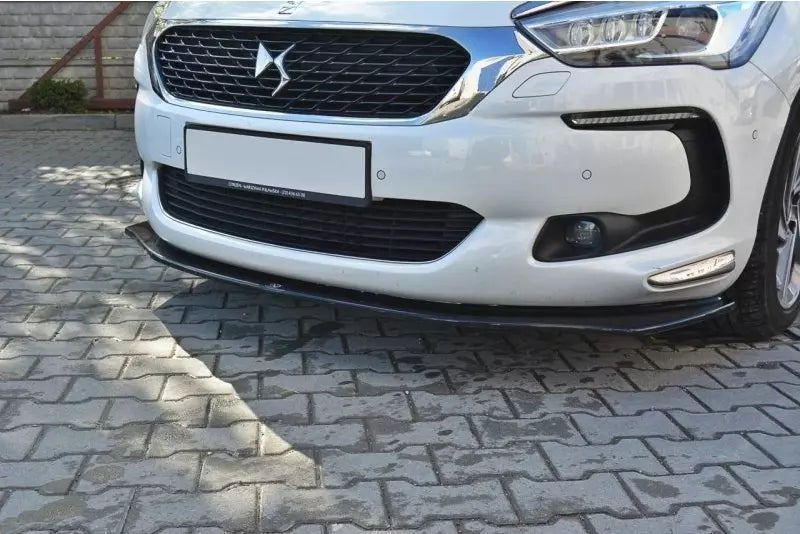 Maxton Design Frontlippe V.2 für Citroen DS5 Facelift Hochglanz schwarz – Ansicht 3