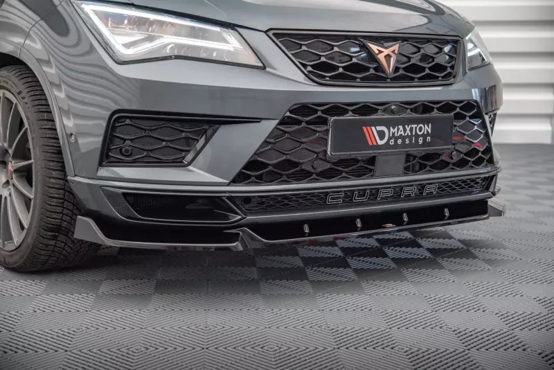 Maxton Design Frontlippe V.1 für Cupra Ateca 2018-2020 Hochglanz schwarz – Ansicht 3
