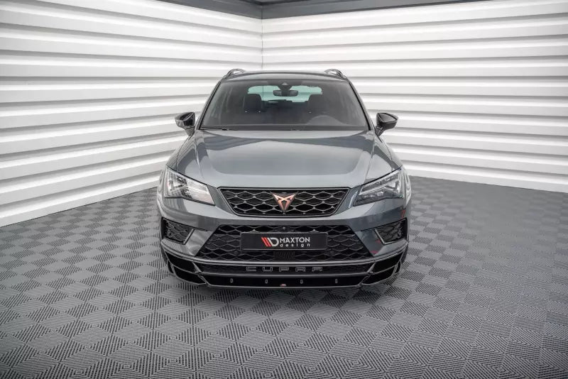 Maxton Design Frontlippe V.2 für Cupra Ateca 2018-2020 Hochglanz schwarz – Ansicht 2