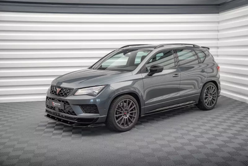 Maxton Design Seitenschweller (Paar) für Cupra Ateca Hochglanz schwarz – Ansicht 2