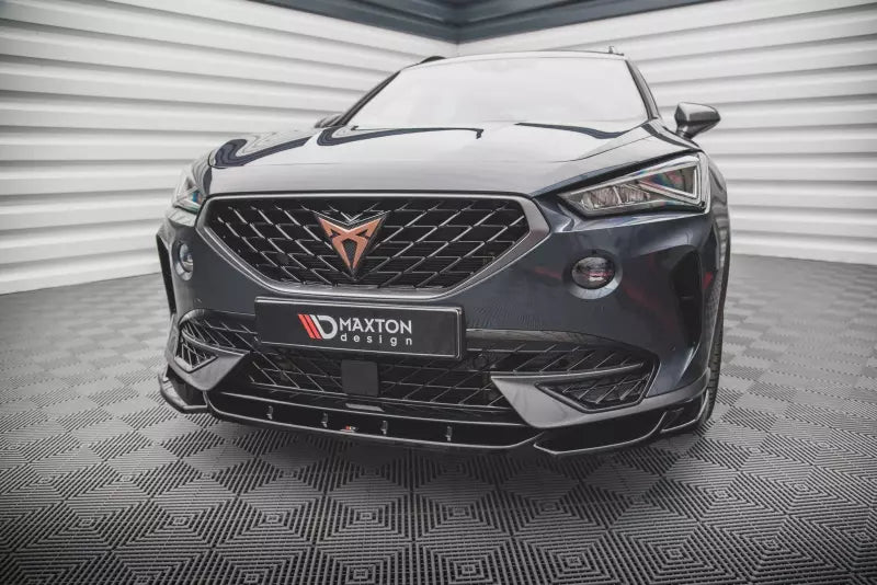 Maxton Design Frontlippe V.1 für Cupra Formentor Hochglanz schwarz – Ansicht 2