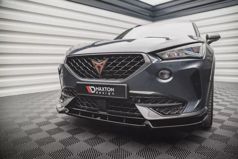 Maxton Design Frontlippe V.2 für Cupra Formentor Hochglanz schwarz – Ansicht 1