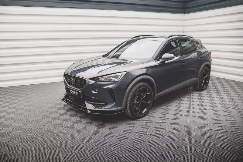 Maxton Design Frontlippe V.2 für Cupra Formentor Hochglanz schwarz – Ansicht 2
