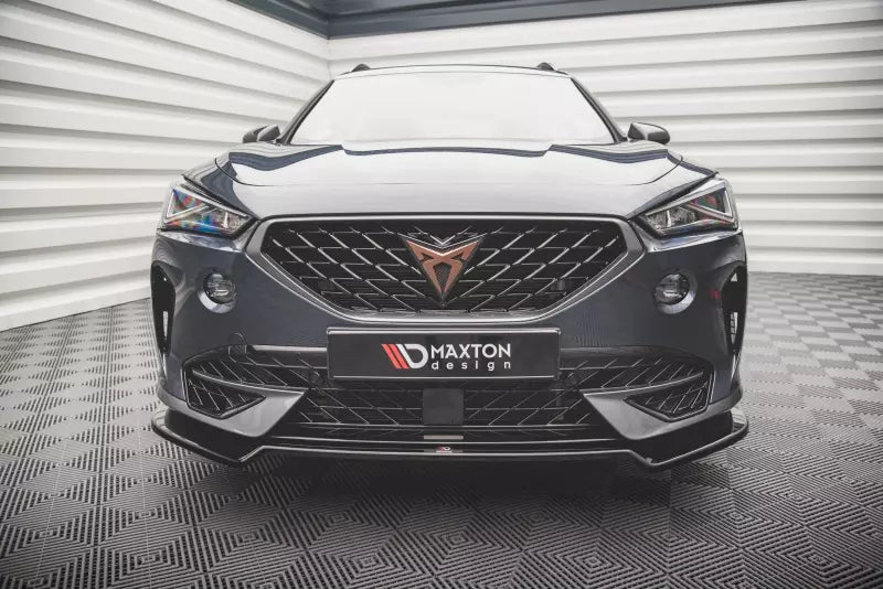 Maxton Design Frontlippe V.3 für Cupra Formentor Hochglanz schwarz – Ansicht 1