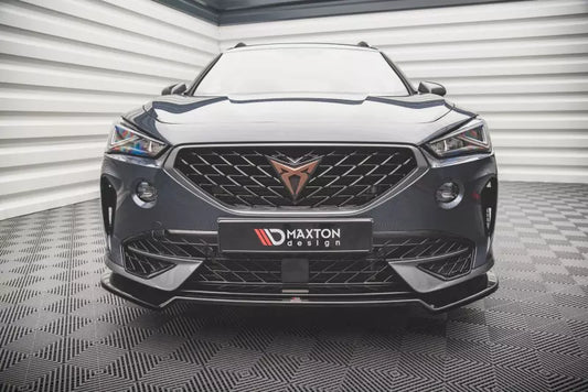 Maxton Design Frontlippe V.3 für Cupra Formentor Hochglanz schwarz – Ansicht 1