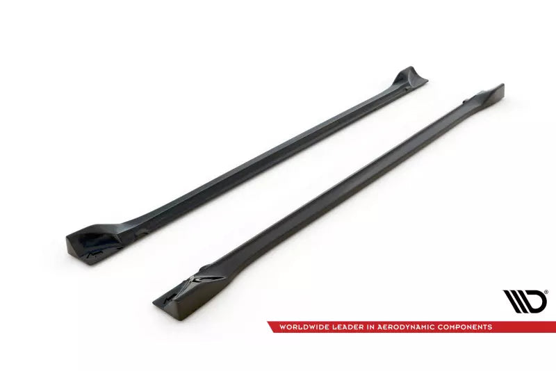 Maxton Design Seitenschweller (Paar) für Dodge Challenger SRT Hellcat Mk3 Hochglanz schwarz – Ansicht 4