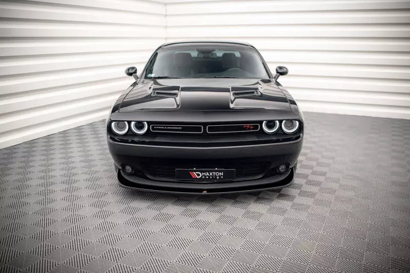 Maxton Design Frontlippe für Dodge Challenger RT Mk3 Facelift Hochglanz schwarz – Ansicht 2