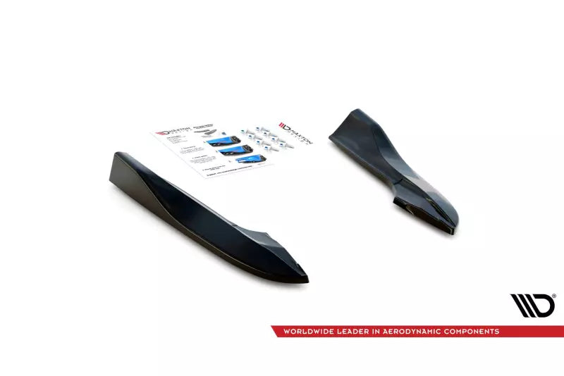 Maxton Design Diffusor Flaps für Dodge Challenger RT Mk3 Facelift Hochglanz schwarz – Ansicht 4