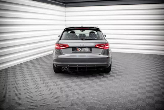 Maxton Design Street Pro Heckdiffusor für Audi A3 Sportback 8V – Ansicht 1