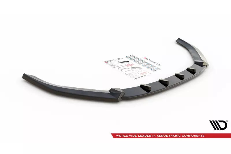 Maxton Design Frontlippe für Audi A3 Sportback 8V Hochglanz schwarz – Ansicht 4