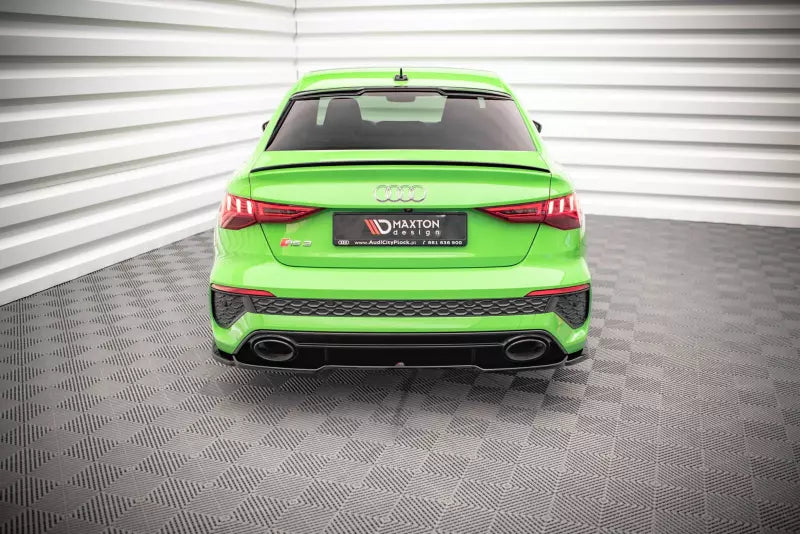 Maxton Design Heckdiffusor für Audi RS3 Limousine 8Y Hochglanz schwarz – Ansicht 2