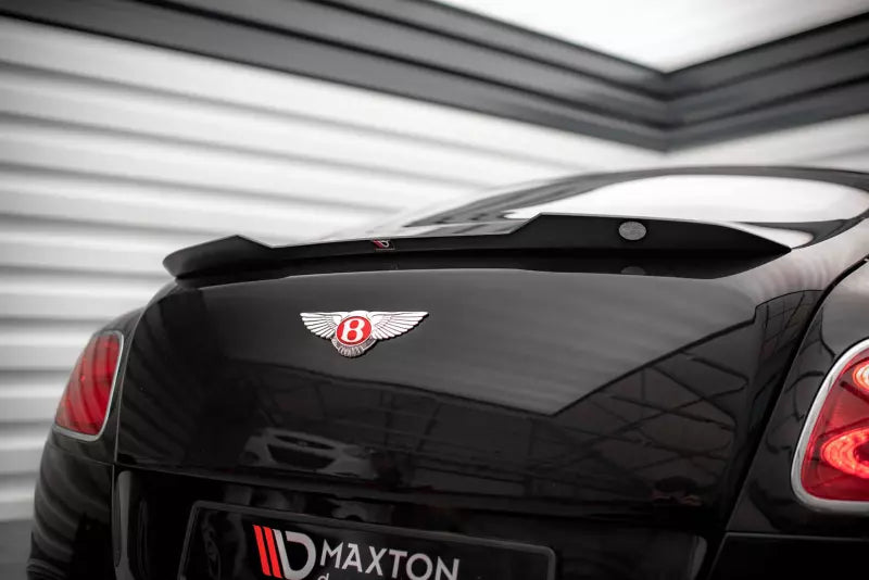 Maxton Design Heckspoiler Lippe für Bentley Continental GT V8 S Mk2 Hochglanz schwarz – Ansicht 1