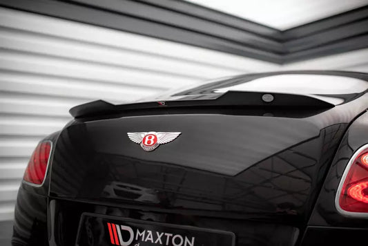 Maxton Design Heckspoiler Lippe für Bentley Continental GT V8 S Mk2 Hochglanz schwarz – Ansicht 1