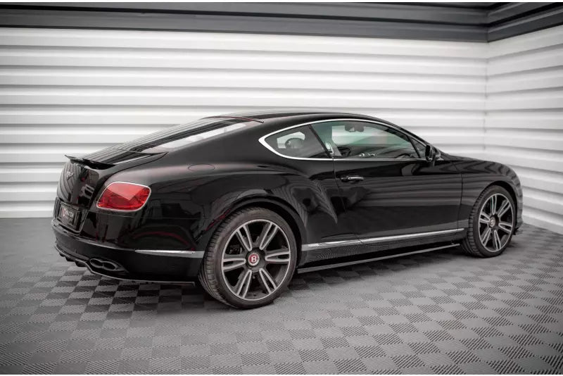 Maxton Design Seitenschweller (Paar) für Bentley Continental GT V8 S Mk2 Hochglanz schwarz – Ansicht 2