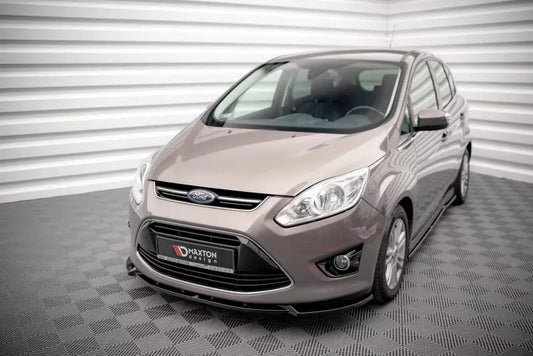 Maxton Design Frontlippe für Ford C-Max Mk2 Hochglanz schwarz – Ansicht 1