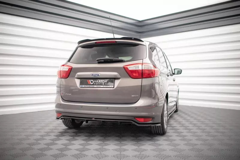 Maxton Design Heckdiffusor DTM Look für Ford C-Max Mk2 Hochglanz schwarz – Ansicht 4