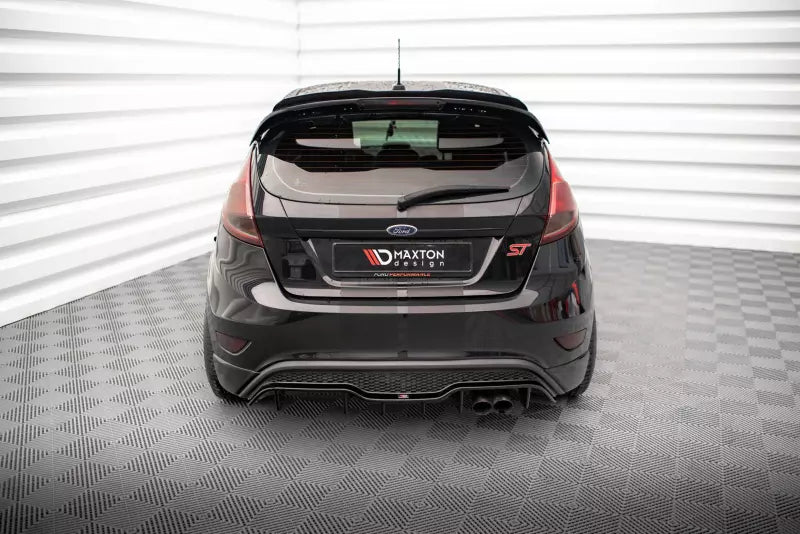 Maxton Design Heckdiffusor für Ford Fiesta ST (5 Türer) Mk7 Facelift Hochglanz schwarz – Ansicht 1