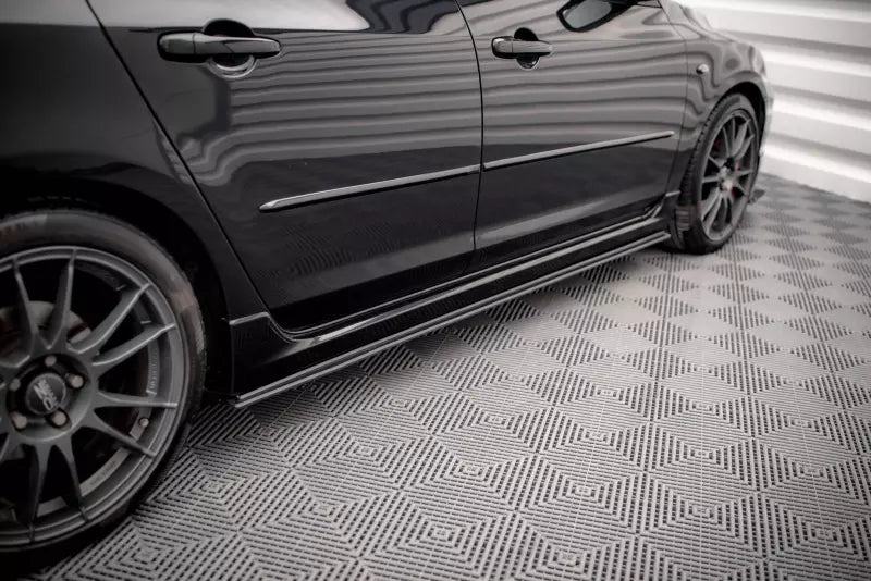 Maxton Design Street Pro Seitenschweller (Paar) für Mazda 3 MPS Mk1 – Ansicht 1