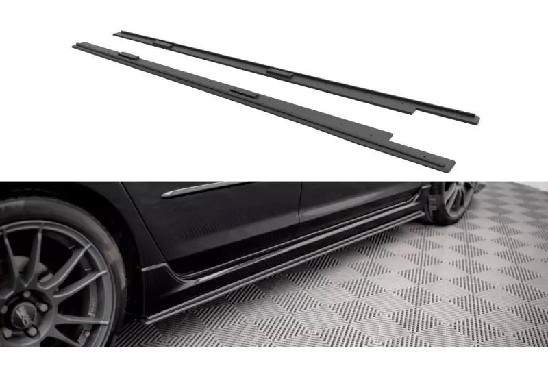 Maxton Design Street Pro Seitenschweller (Paar) für Mazda 3 MPS Mk1 – Ansicht 2