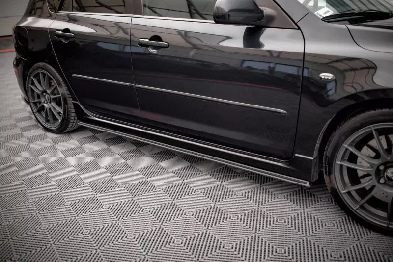 Maxton Design Street Pro Seitenschweller (Paar) für Mazda 3 MPS Mk1 – Ansicht 3