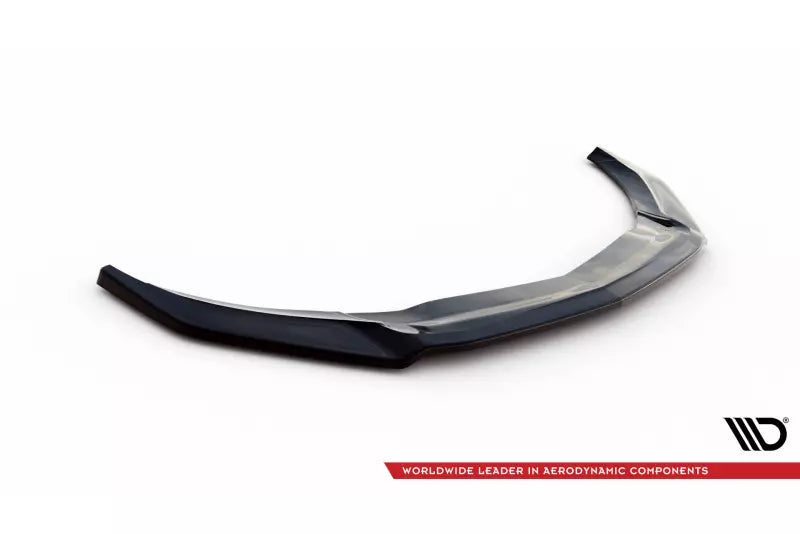 Maxton Design Frontlippe V.2 für Mercedes-Benz A45 Aero W176 Facelift Hochglanz schwarz – Ansicht 4