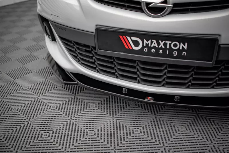 Maxton Design Frontlippe V.1 für Opel Astra GTC OPC-Line J Hochglanz schwarz – Ansicht 3