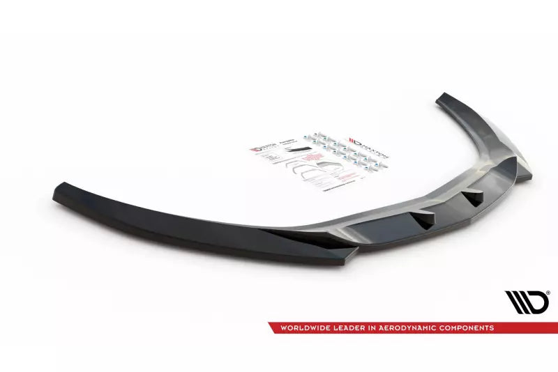 Maxton Design Frontlippe V.1 für Opel Astra GTC OPC-Line J Hochglanz schwarz – Ansicht 4