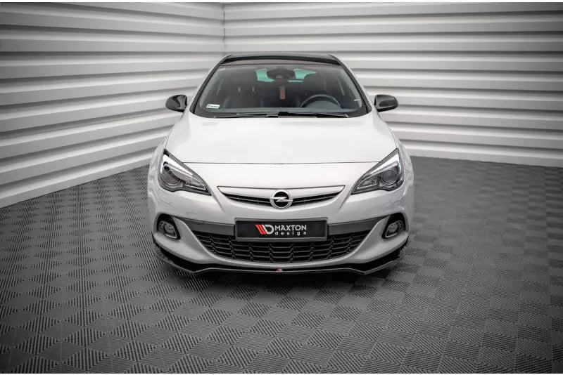 Maxton Design Frontlippe V.2 für Opel Astra GTC OPC-Line J Hochglanz schwarz – Ansicht 2