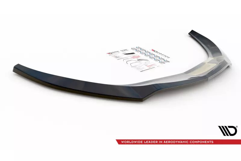 Maxton Design Frontlippe V.2 für Opel Astra GTC OPC-Line J Hochglanz schwarz – Ansicht 4