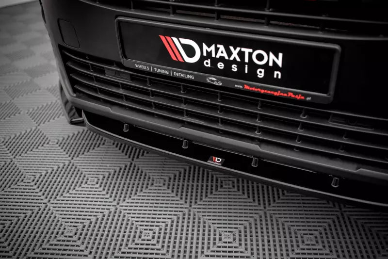 Maxton Design Frontlippe für Peugeot Partner Mk3 Hochglanz schwarz – Ansicht 3