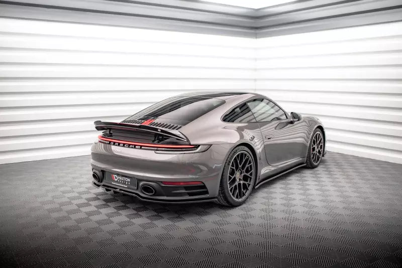 Maxton Design Heckspoiler Lippe für Porsche 911 Carrera 4S 992 Hochglanz schwarz – Ansicht 2