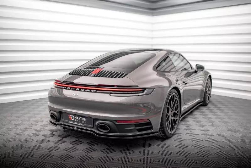 Maxton Design Heckspoiler Lippe für Porsche 911 Carrera 4S 992 Hochglanz schwarz – Ansicht 3