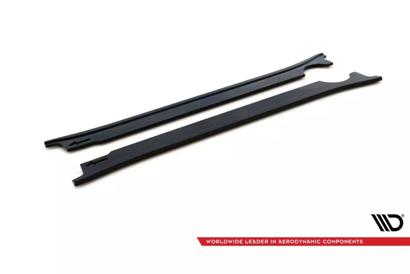 Maxton Design Seitenschweller (Paar) für Porsche 911 Carrera 4S 992 Hochglanz schwarz – Ansicht 4