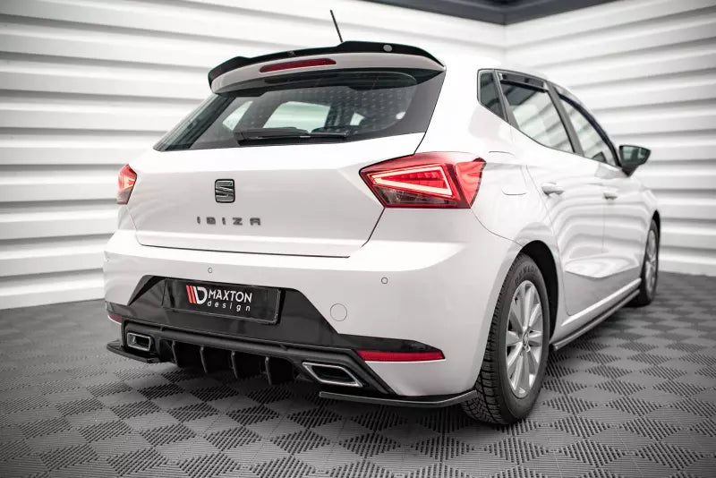 Maxton Design Heckspoiler Lippe für Seat Ibiza Mk5 Hochglanz schwarz – Ansicht 1