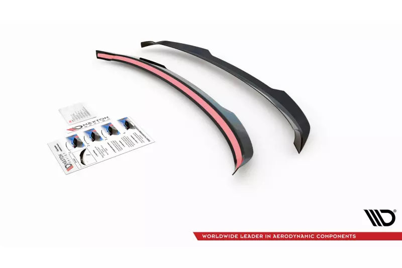 Maxton Design Heckspoiler Lippe für Seat Ibiza Mk5 Hochglanz schwarz – Ansicht 3