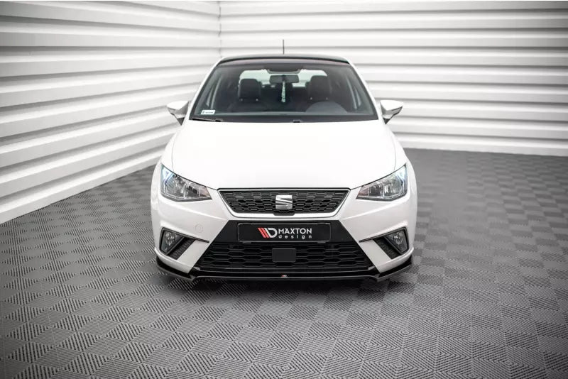 Maxton Design Frontlippe V.3 für Seat Ibiza Mk5 Hochglanz schwarz – Ansicht 2