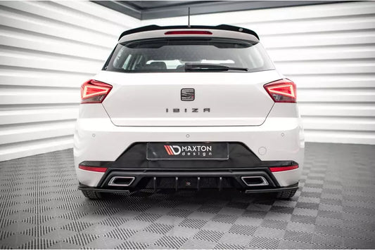 Maxton Design Heckdiffusor für Seat Ibiza Mk5 Hochglanz schwarz – Ansicht 1