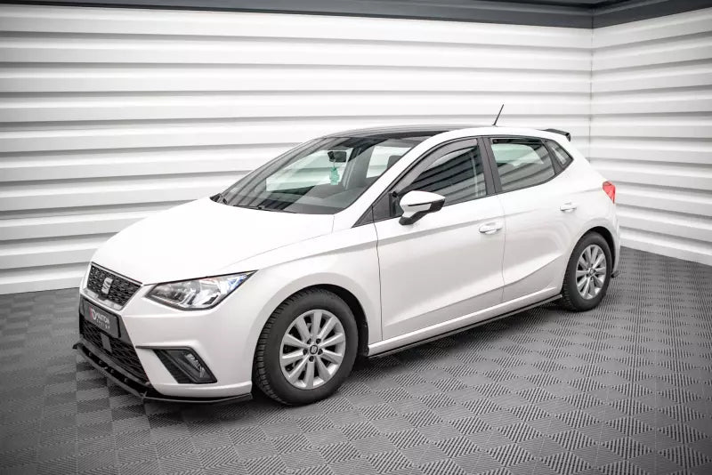 Maxton Design Seitenschweller (Paar) für V.1 für Seat Ibiza Mk5 Hochglanz schwarz – Ansicht 2