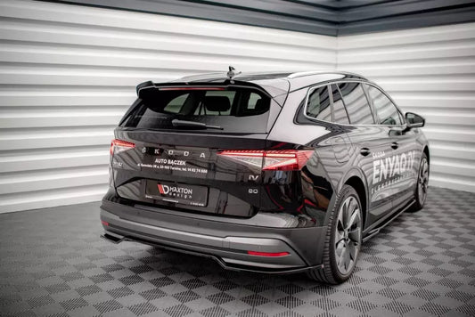 Maxton Design Heckdiffusor DTM Look für Skoda Enyaq iV Hochglanz schwarz – Ansicht 1