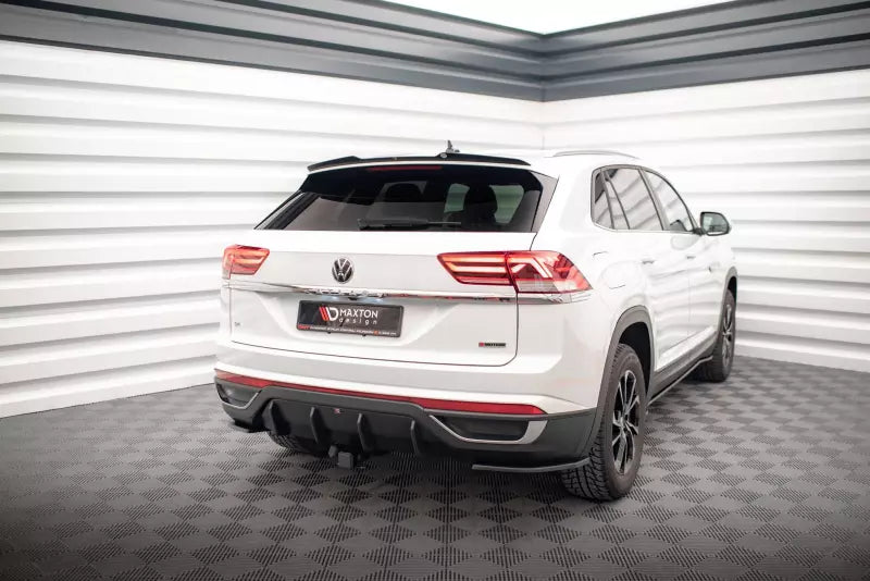 Maxton Design Heckspoiler Lippe für VW Atlas Cross Sport Hochglanz schwarz – Ansicht 2