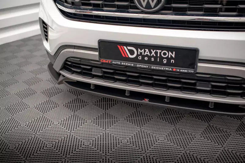 Maxton Design Frontlippe V.1 für VW Atlas Cross Sport Hochglanz schwarz – Ansicht 3